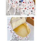  Balo hoạ tiết tim hoa dễ thương, hot trend balo nữ, học sinh sinh viên. 