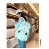  Balo đi học Xinh Xinh nắp gập nhiều ngăn cho nam nữ, học sinh các cấp, cỡ to du lịch, cặp sách, túi 