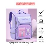  Balo chống gù cao cấp cho bé cấp 1, cặp sách tiểu học hàng nhập size to có bảo hành mã BLXXCG02 