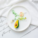  Móc khoá trái cây và bánh dễ thương 