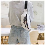  Túi bao tử dây kéo ánh màu, túi bao tử nam, túi bao tử nữ FT16 