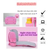  Balo chống gù cao cấp cho bé cấp 1, cặp sách tiểu học hàng nhập size to có bảo hành mã BLXXCG02 