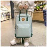  Balo kiêm túi Xinh Xinh cỡ to máy tính thời trang nữ nhiều màu đi học, du lịch vải canvas mã VP91 