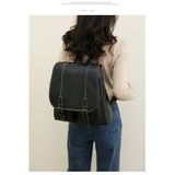  Balo Xinh Xinh da size vừa nắp gập cổ điển thời trang nữ style hàn Quốc LB66 