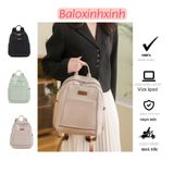  Balo dù size trung kích cỡ vừa giấy A4, nhiều ngăn đa năng, dùng đi chơi, đi làm phong cách Hàn Quốc thanh lịch mã VP44 