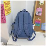  Balo trơn Xinh Xinh nhiều ngăn cho nữ, balo đẹp đi học cỡ to đựng laptop, cặp nam sinh Bv84 