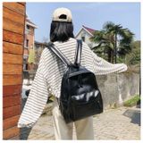  Balo Xinh Xinh da trơn basic cổ điển nam nữ Hàn Quốc thời trang mẫu mới cặp túi Hot trend LB64 