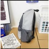  Balo học sinh, cặp sách sinh viên basic phối màu bắt mắt, đơn giản cho nam nữ 