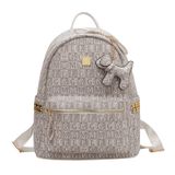  Balo da size to họa tiết sinh động, sang trọng cho nam nữ, ba lô đi học, đi làm, du lịch chất PU, kích thước 31x37 HTGM 