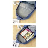  Balo khoá tam giác, nhiều ngăn, balo phối lưới đi học đi chơi, đựng vừa laptop 