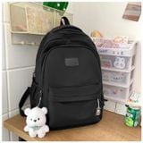  Balo dù trơn đơn giản cho học sinh, ba lo đi học, cặp sách cấp 2, 3, sinh viên, đi du lịch đựng vừa laptop BLXX01 