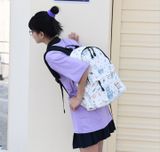  Balo hoạ tiết mèo, hoạ tiết thỏ xinh xắn, chất chống nước 