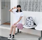  Balo hoạ tiết mèo, hoạ tiết thỏ xinh xắn, chất chống nước 