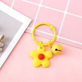  MÓC KHOÁ HOA CÚC CÓ CHUÔNG NHỎ XINH 