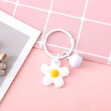  MÓC KHOÁ HOA CÚC CÓ CHUÔNG NHỎ XINH 