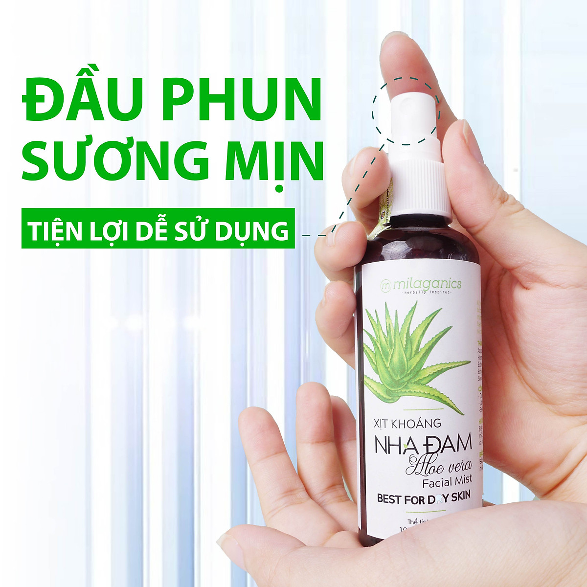 Hướng dẫn cách làm xịt khoáng tại nhà cho chị em