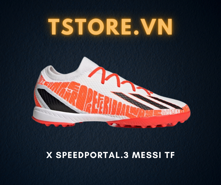 Adidas X SpeedPortal .3 Messi TF - GW8395 - Trắng / Cam – TSTORE