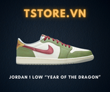 Giày Nike Air Jordan 1 Low OG Year of the Dragon  - FN3727-100 - Trắng / Xanh / Đỏ