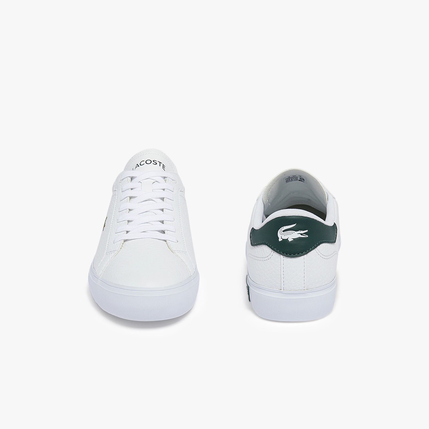 Giày Lacoste Powercourt Leather Sneakers - 41SMA0028 - Trắng / Xanh – TSTORE
