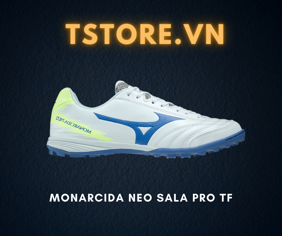 シューズ・サンダルその他 MIZUNO Public Monarchida Neo Sala Pro TF Silver White Q1GB21 MIZUNO MONARCIDA NEO SALA PRO TF – BẠC – Q1GB212103 – Azzurro