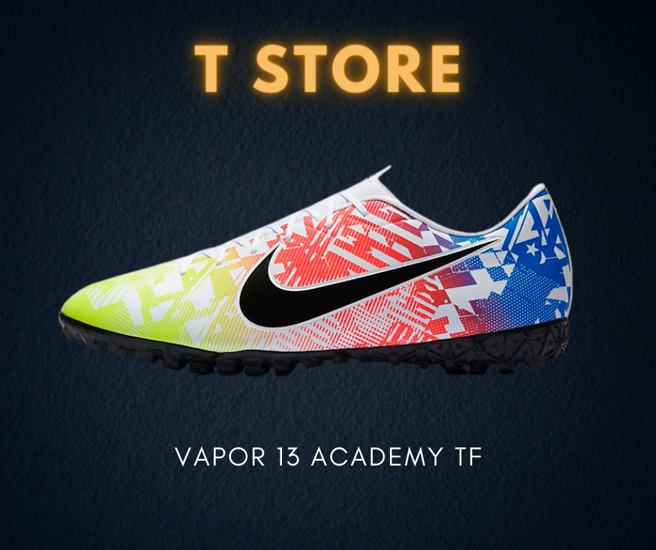 Nike Mercurial Vapor XIII Academy Neymar TF – White/ Black/ Racer