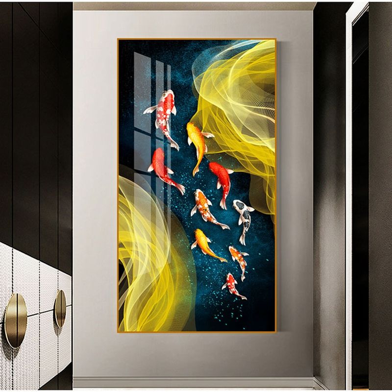  Tranh Decor - Big fish - 40x80cm 