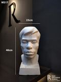  Đầu tượng Thạch cao nam thanh niên- MS17 