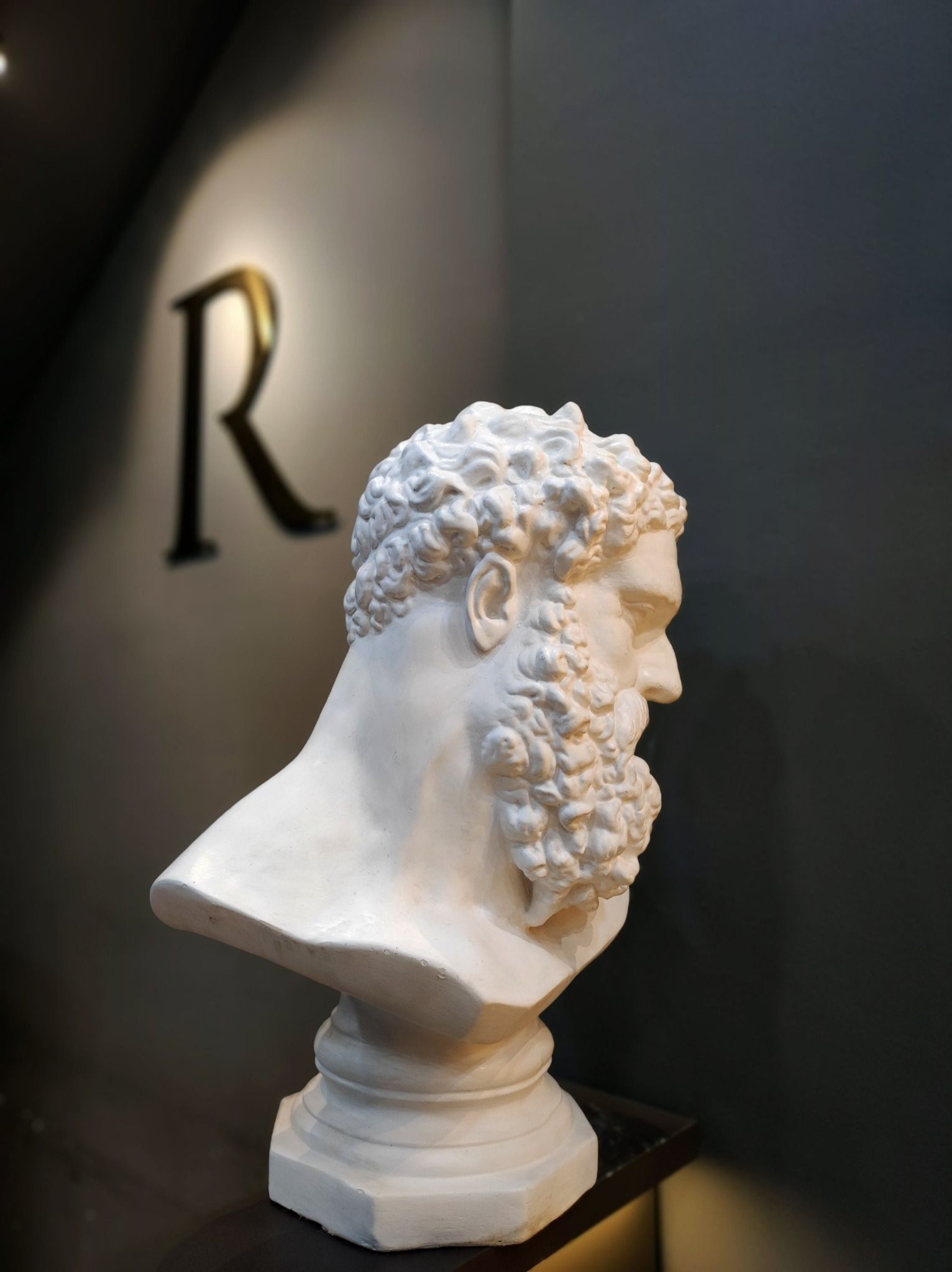  Đầu tượng Thạch cao Farnese Hercules 