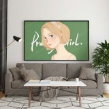  Tranh Decor - Girl - 80x60cm 