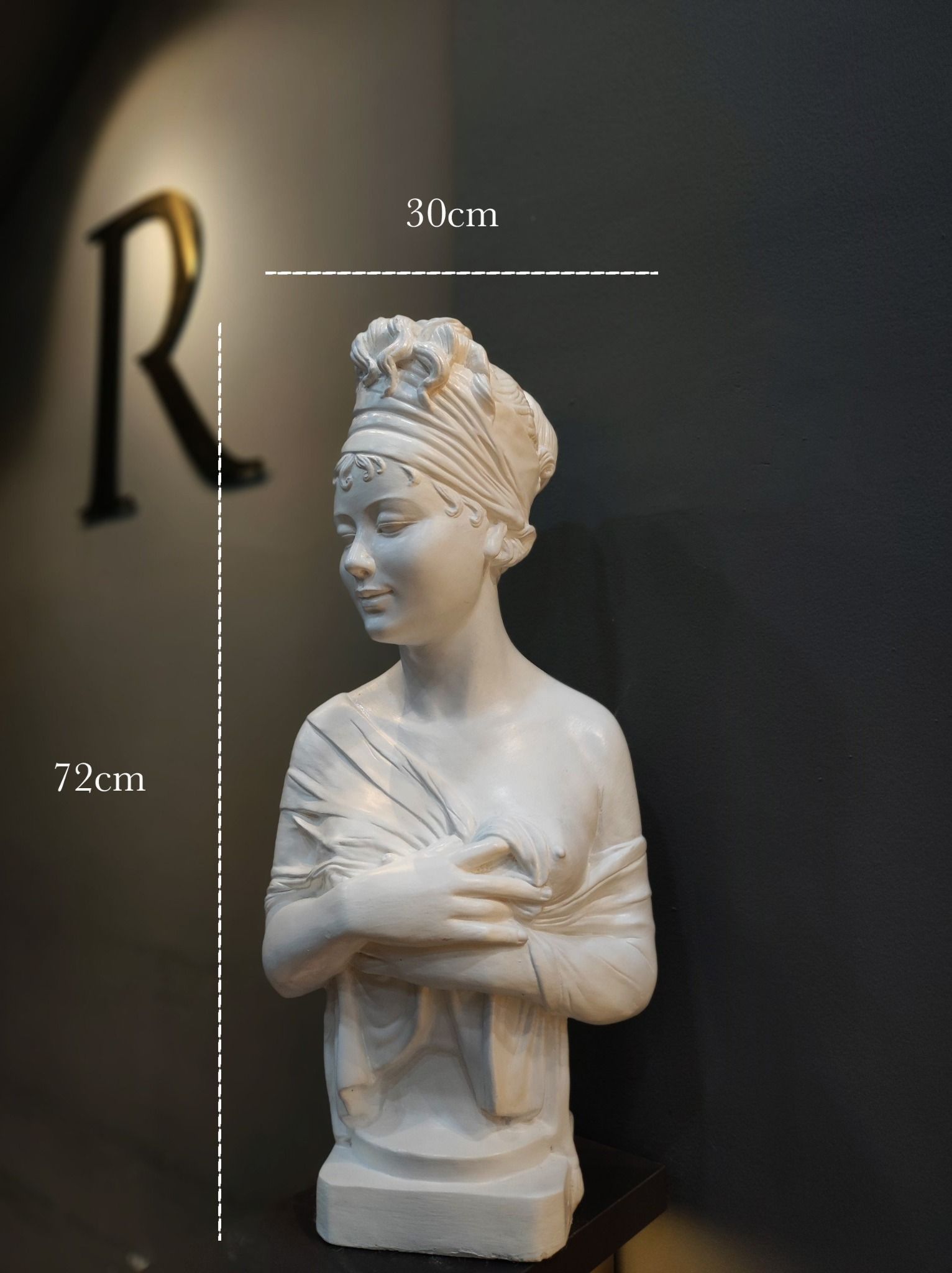  Đầu tượng Thạch cao Juliette Récamier 