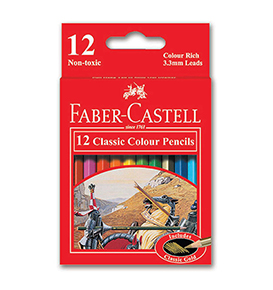  [Rubik Art] Chì màu khô Classic Knight-Faber Castell 