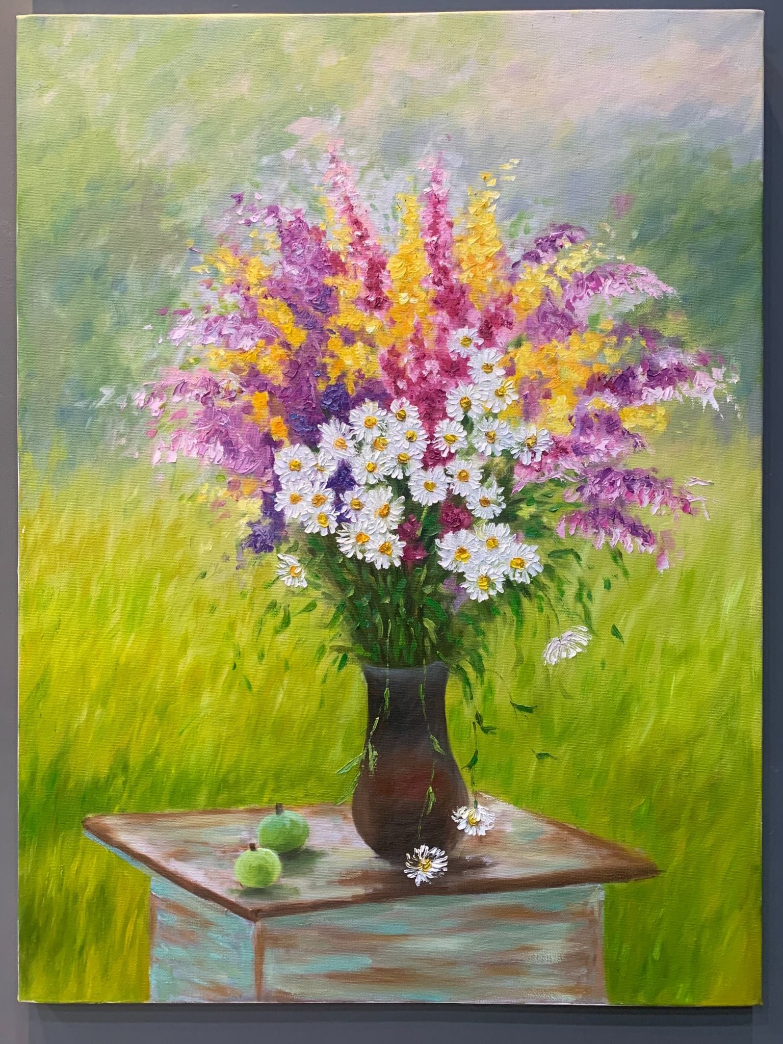  Tranh Sơn dầu - Evocate - Daisy - Ladden - 60x80cm 