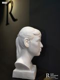  Đầu tượng Thạch cao cô gái cột tóc- MS07 