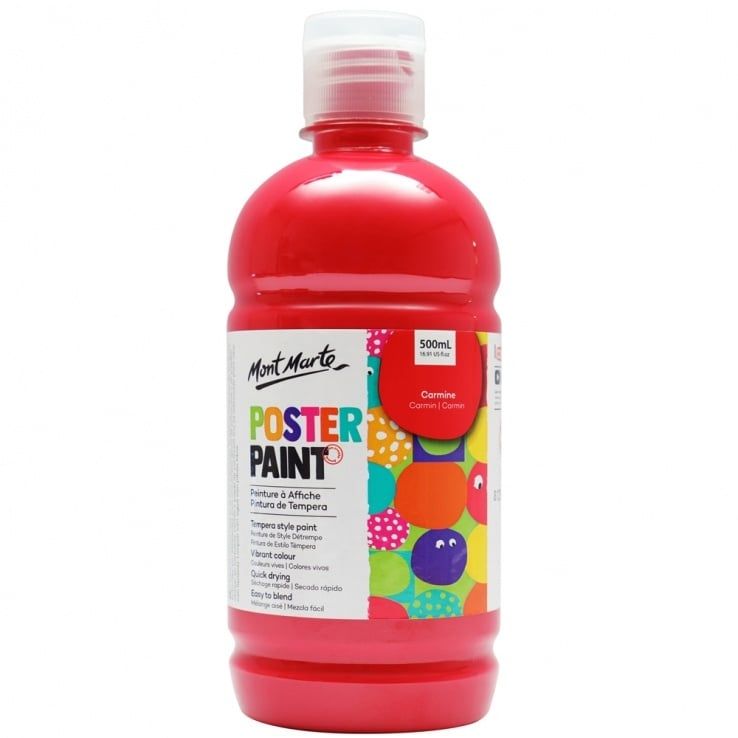  [Rubik Art] Màu Poster Paint Mont Marte 500ml 