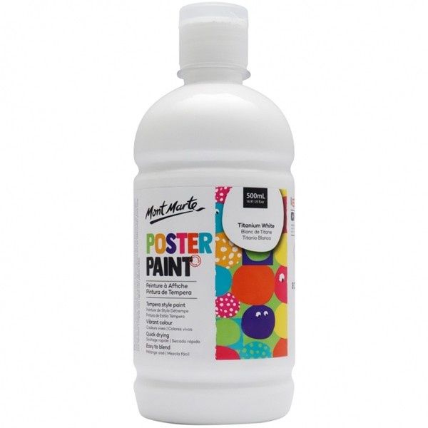  [Rubik Art] Màu Poster Paint Mont Marte 500ml 