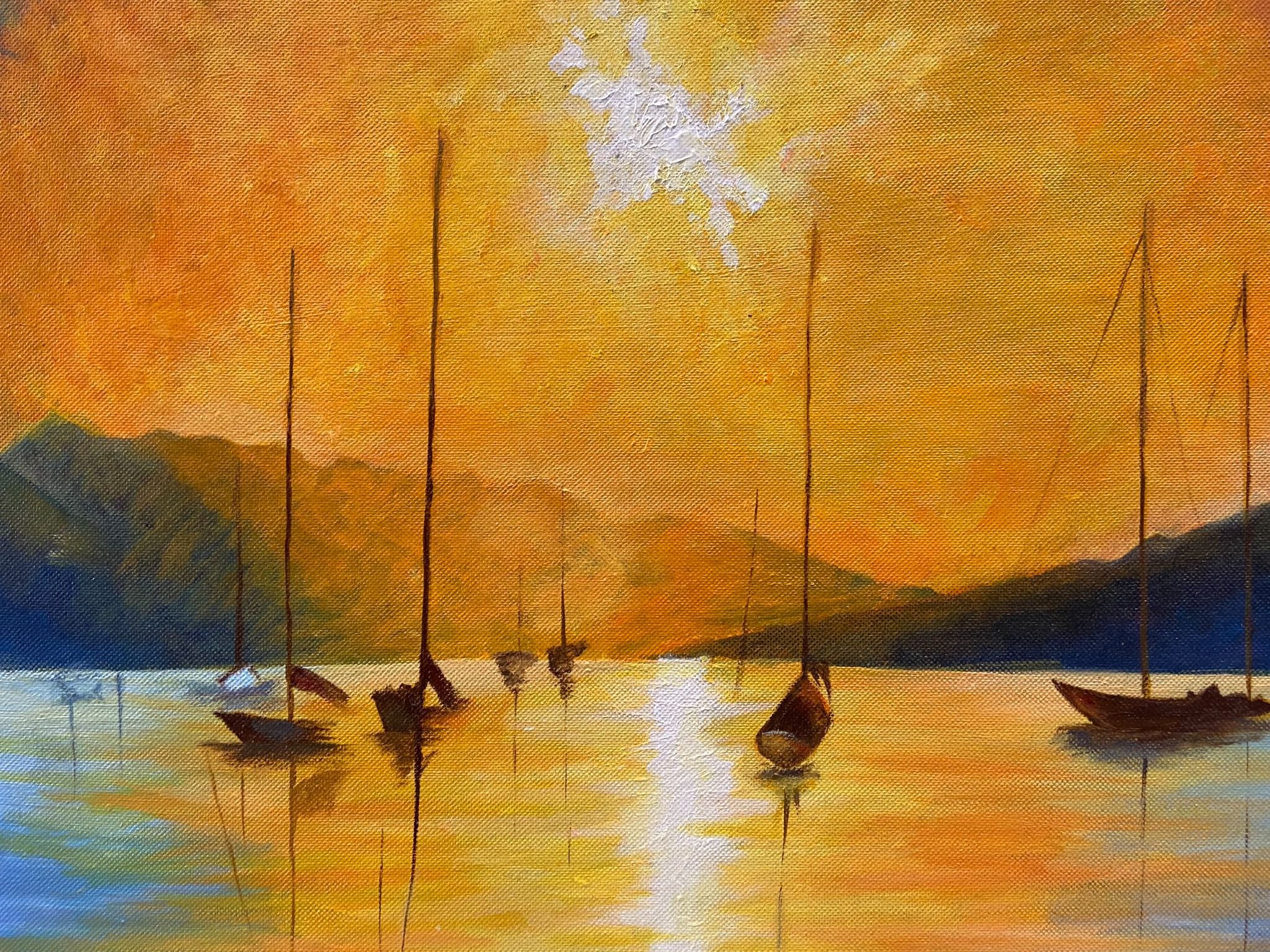  Tranh Acrylic - Sunrise - 40x60 cm 