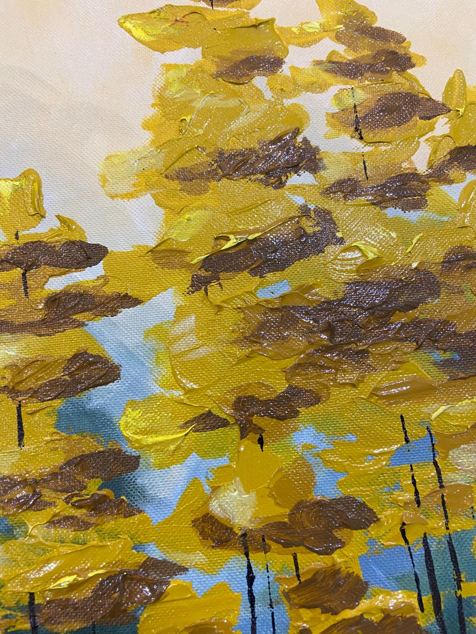  Tranh Acrylic - Forest 1-2  - 40x60 cm 