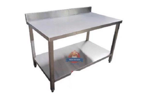  Bàn Inox 2 Tầng Vách 1268 