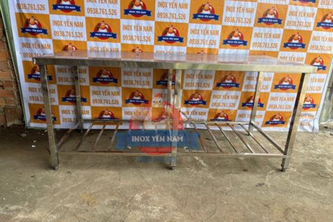  Bàn Inox 1 Tầng Song 1888 