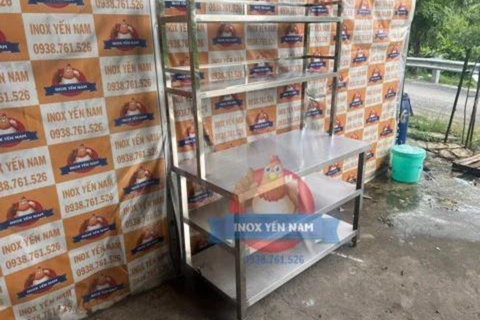  Bàn Inox 3 Tầng Kệ S1268 