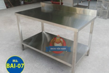  Bàn Inox 2 Tầng Vách 1268 