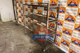  Kệ Inox 4 Tầng Song S15515 
