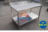  Bàn Inox 2 Tầng Vách 1268 