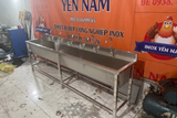  Máng Rửa Tay Inox Công Nghiệp 2M5 