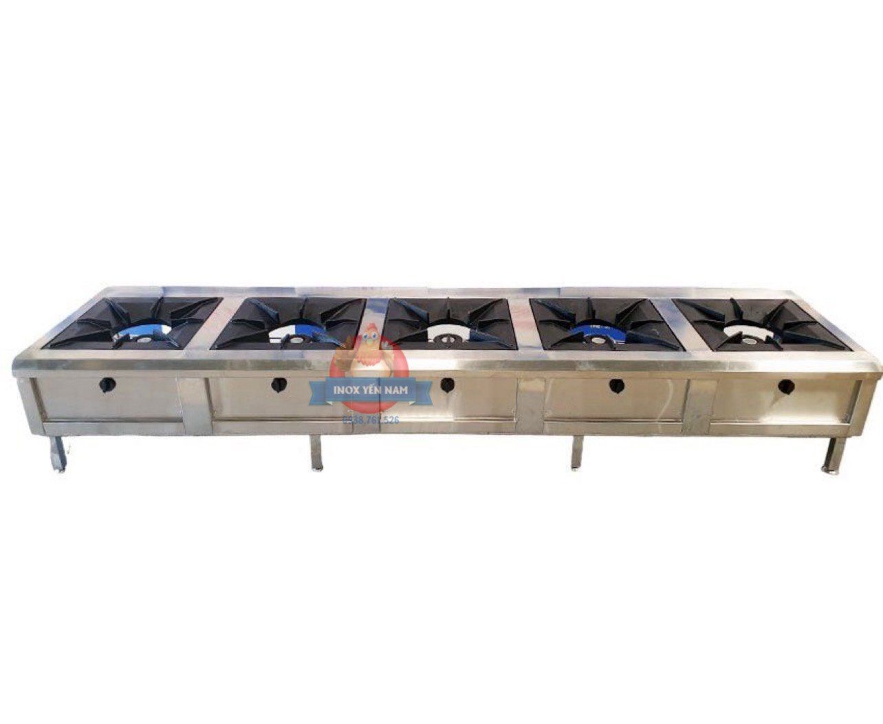  Bếp Hầm 5 Họng Công Nghiệp T3075 