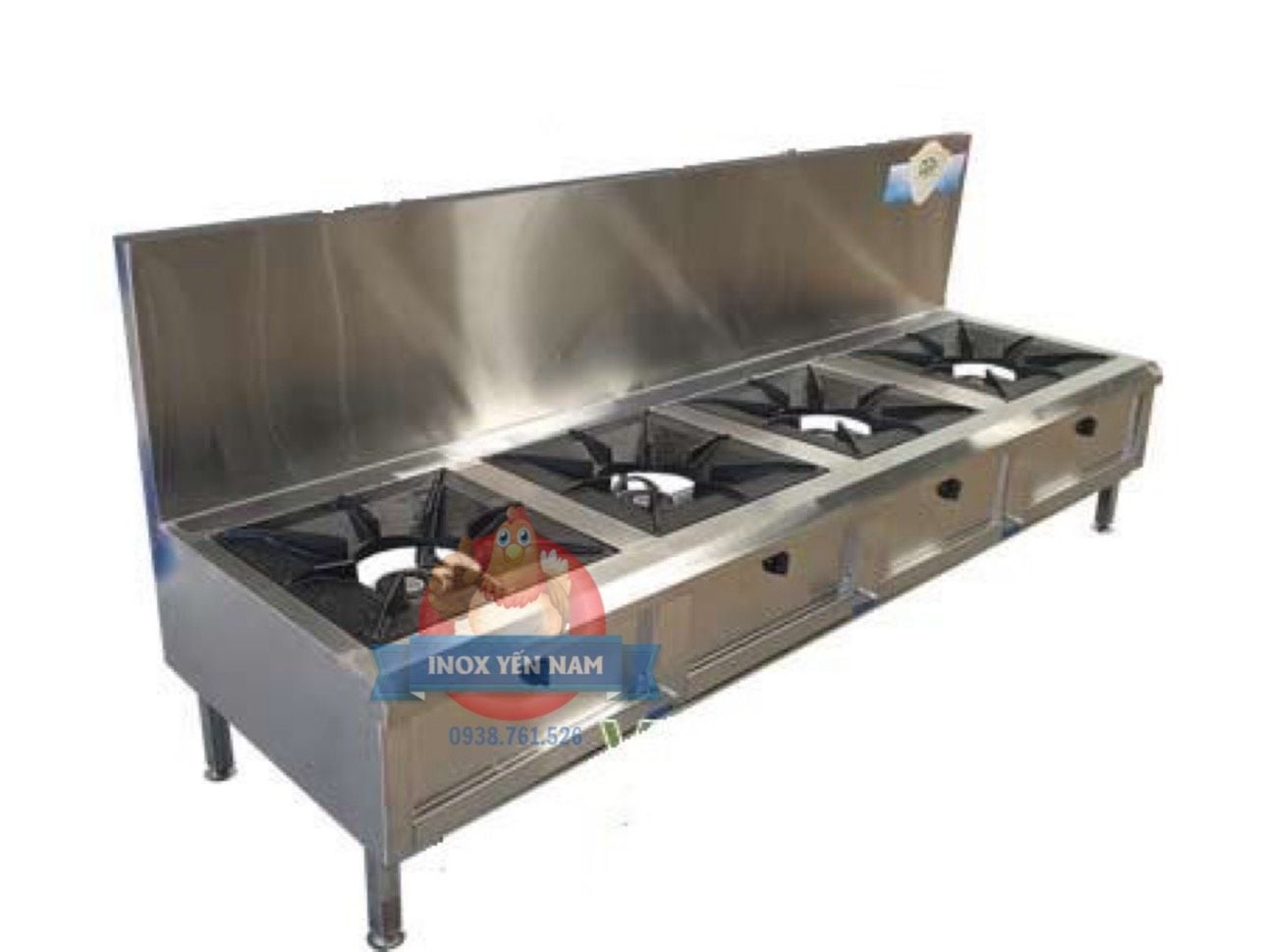  Bếp Hầm Công Nghiệp 4 Họng V2475 