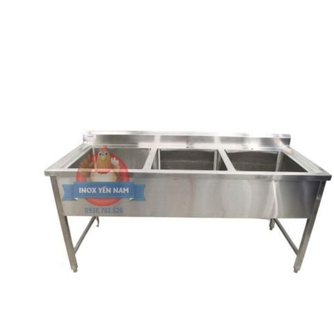  Bồn rửa công nghiệp 3 hộc BT1878 