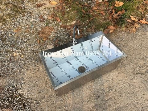  Bồn Rửa Inox 1 Hộc sâu T978 