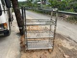  Kệ inox 4 tầng ngắn N15515 