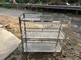  Kệ Inox 3 Tầng Song S15512 